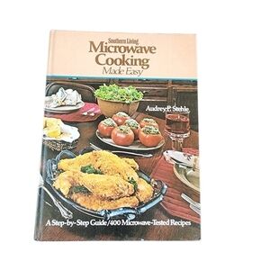 Southern Living Microwave cooking made easy VTG cookbook 400 recipes